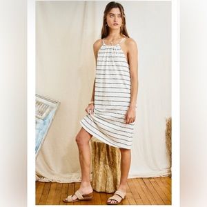 Striped Halter Dress